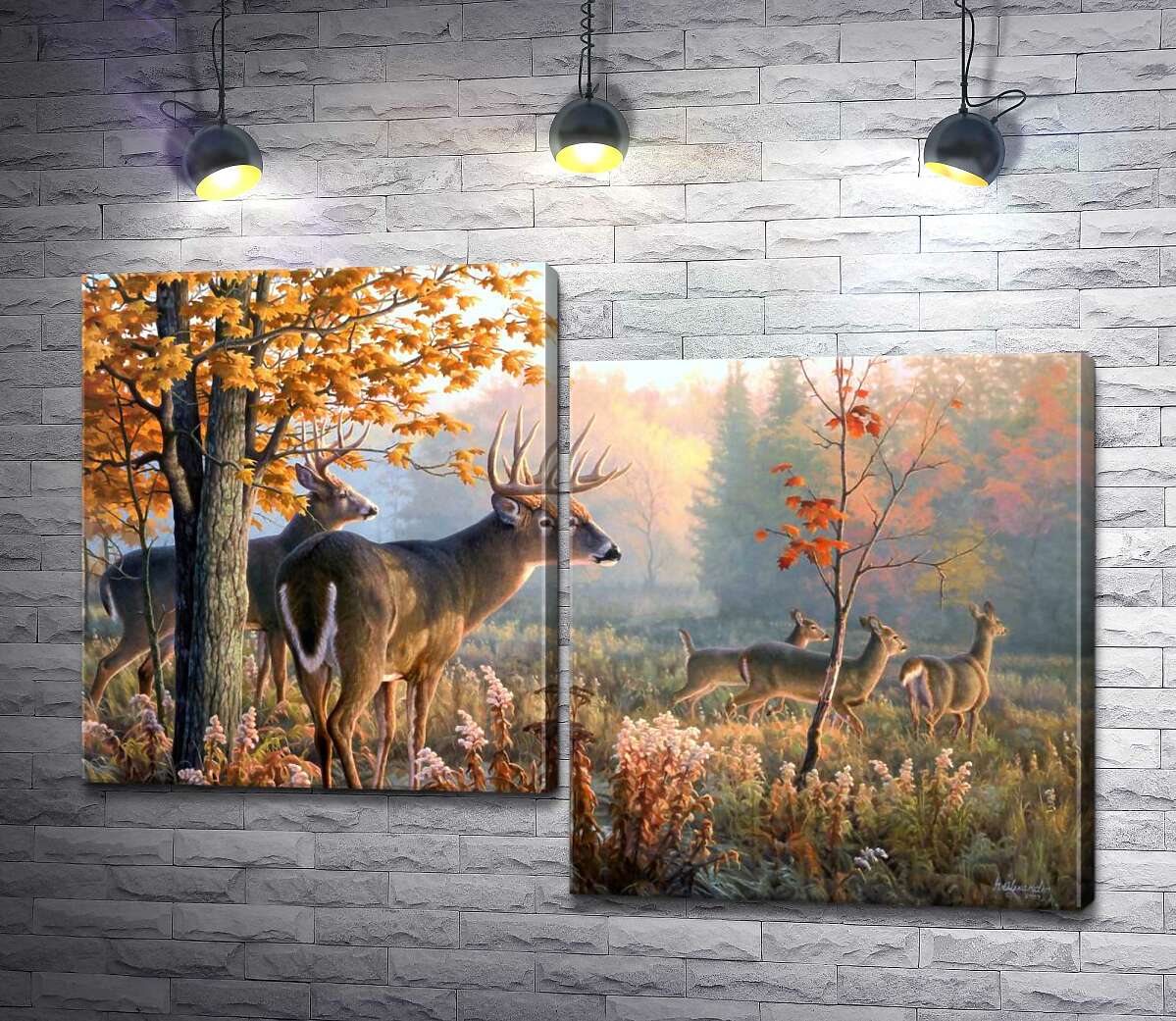 Модульная картина ArtPoster Опасность в воздухе: белохвостый олень 130x91 см Модуль №5
Модульная картина ArtPoster Опасность в воздухе: белохвостый олень 130x91 см Модуль №5