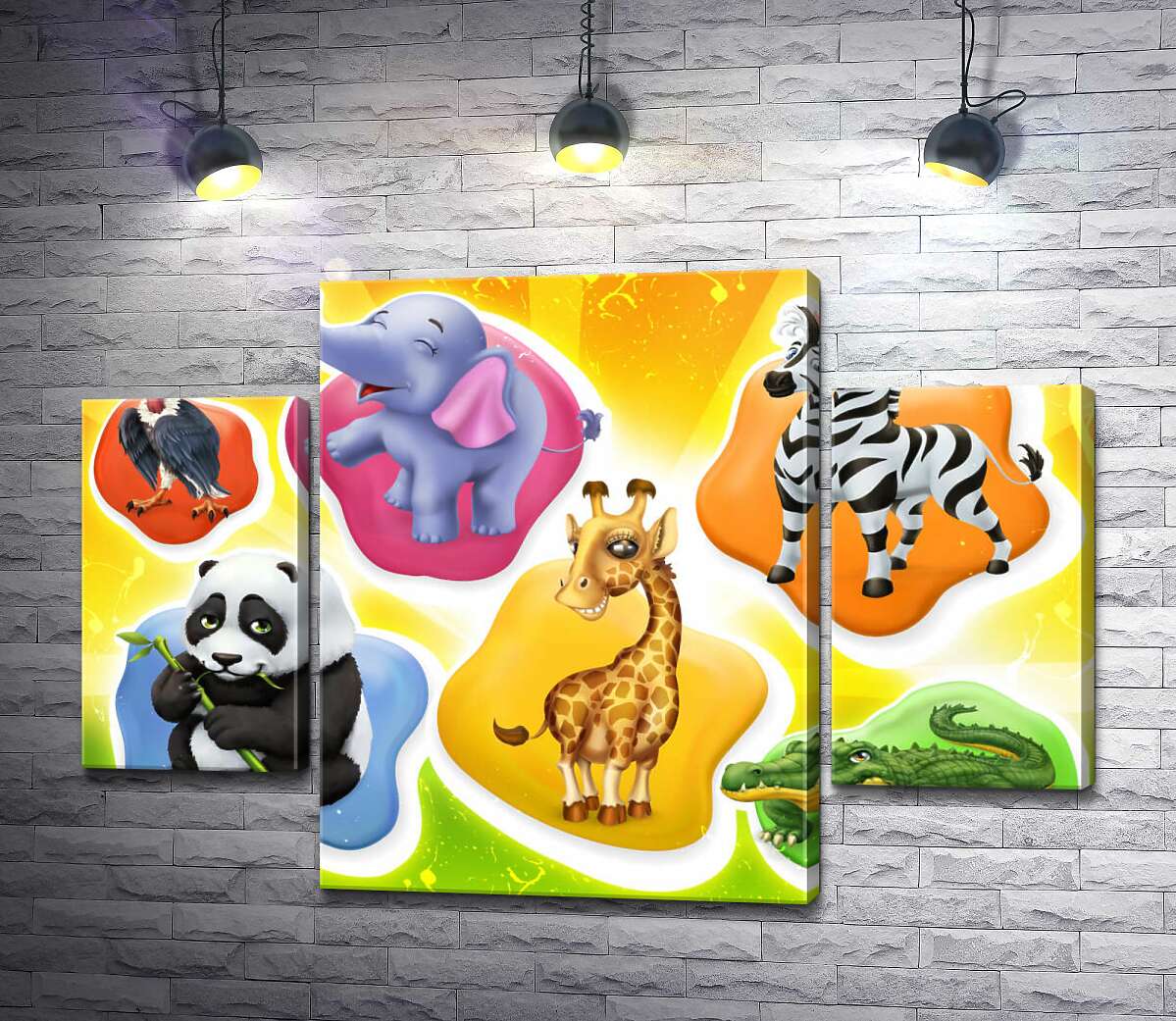 Модульная картина ArtPoster На встречу к экзотическим животным 80x55 см Модуль №7
Модульная картина ArtPoster На встречу к экзотическим животным 80x55 см Модуль №7