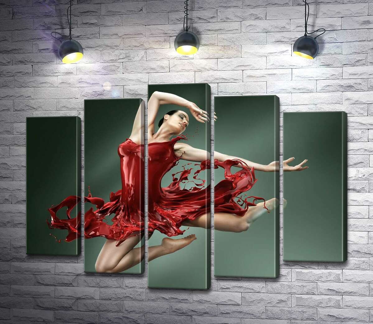 Модульная картина ArtPoster Нежная балерина грациозно летит в сочно-красном платье 130x99 см Модуль №26
Модульная картина ArtPoster Нежная балерина грациозно летит в сочно-красном платье 130x99 см Модуль №26