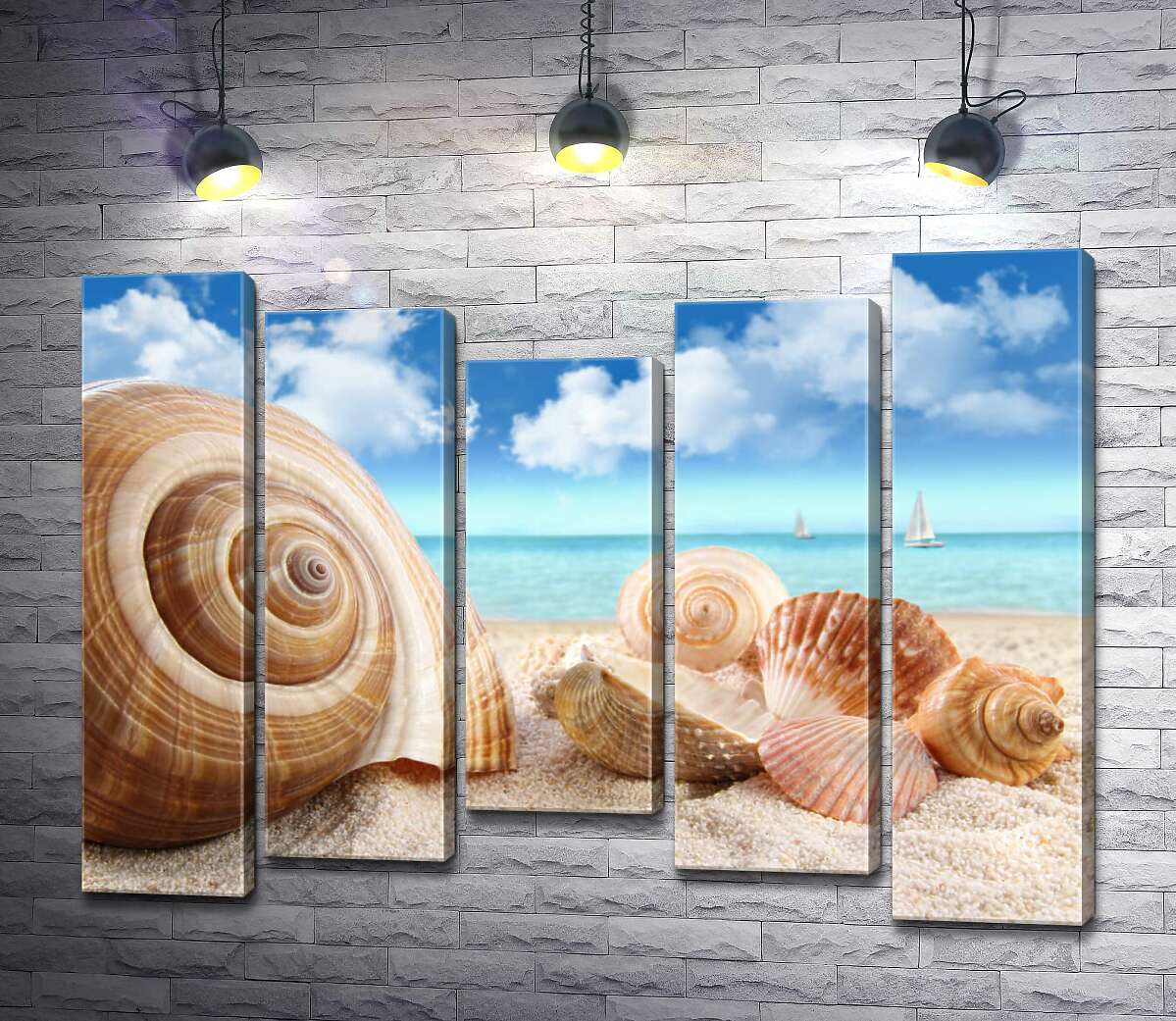 Модульная картина ArtPoster Морские ракушки на золотистом песке 130x98 см Модуль №28
Модульная картина ArtPoster Морские ракушки на золотистом песке 130x98 см Модуль №28