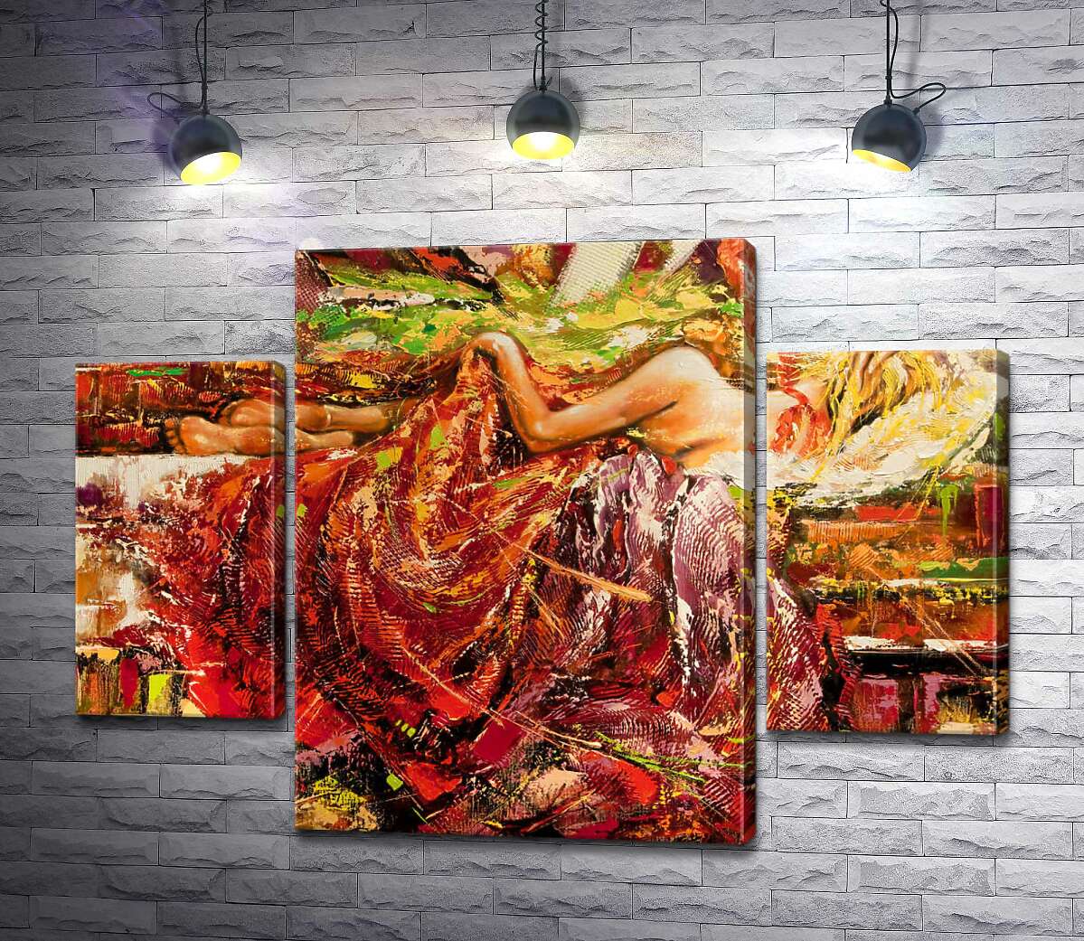 Модульная картина ArtPoster Обнаженное тело спящей девушки прикрывает красное покрывало 80x59 см Модуль №7
Модульная картина ArtPoster Обнаженное тело спящей девушки прикрывает красное покрывало 80x59 см Модуль №7