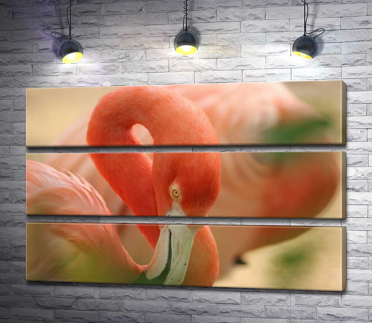 Модульная картина ArtPoster Нежно-розовое оперение на изгибах шеи фламинго 96x60 см Модуль №13
Модульная картина ArtPoster Нежно-розовое оперение на изгибах шеи фламинго 96x60 см Модуль №13