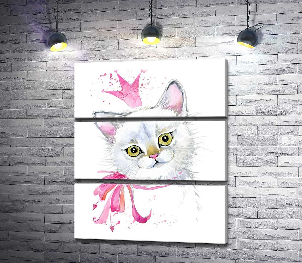 Модульная картина ArtPoster Нежная кошечка с розовым бантиком и короной 51x60 см Модуль №13
Модульная картина ArtPoster Нежная кошечка с розовым бантиком и короной 51x60 см Модуль №13