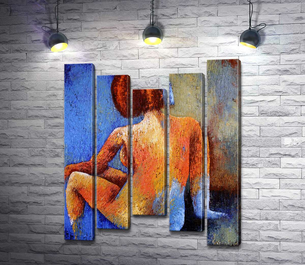 Модульная картина ArtPoster Обнаженный силуэт девушки с каре 100x123 см Модуль №28
Модульная картина ArtPoster Обнаженный силуэт девушки с каре 100x123 см Модуль №28
