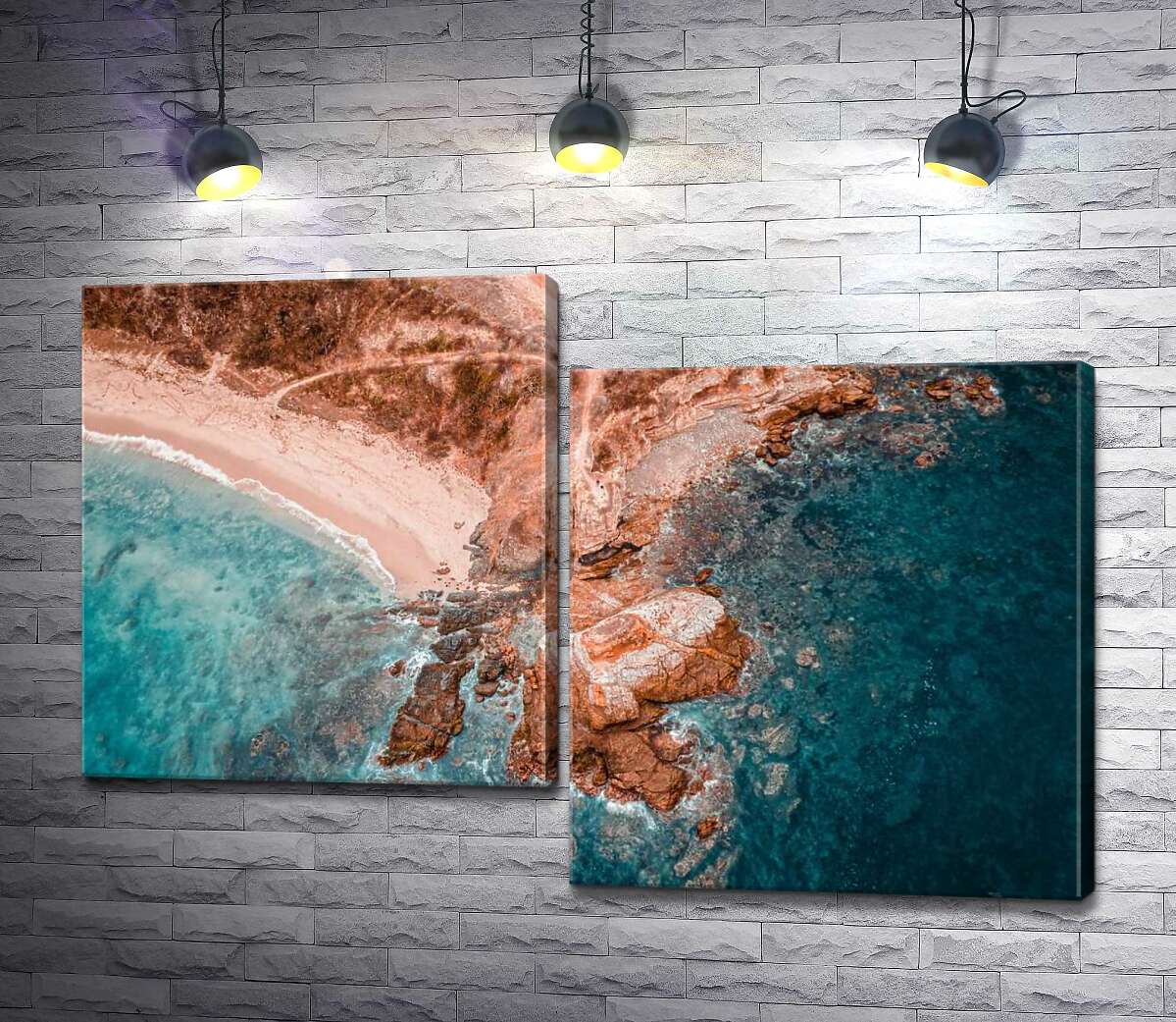 Модульная картина ArtPoster Прозрачная глубина воды встречается со скалистым берегом 130x88 см Модуль №5
Модульная картина ArtPoster Прозрачная глубина воды встречается со скалистым берегом 130x88 см Модуль №5