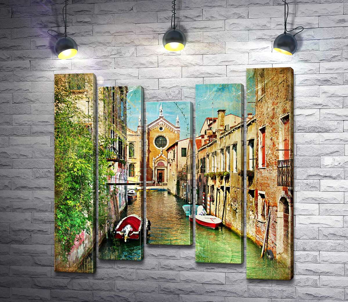 Модульная картина ArtPoster Посреди старинного венецианского канала 100x100 см Модуль №28
Модульная картина ArtPoster Посреди старинного венецианского канала 100x100 см Модуль №28