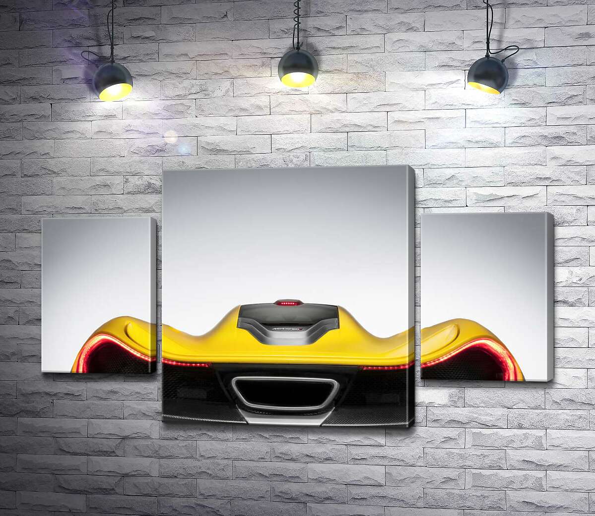 Модульная картина ArtPoster Плавные изгибы бампера суперкара McLaren P1 131x75 см Модуль №7 
Модульная картина ArtPoster Плавные изгибы бампера суперкара McLaren P1 131x75 см Модуль №7