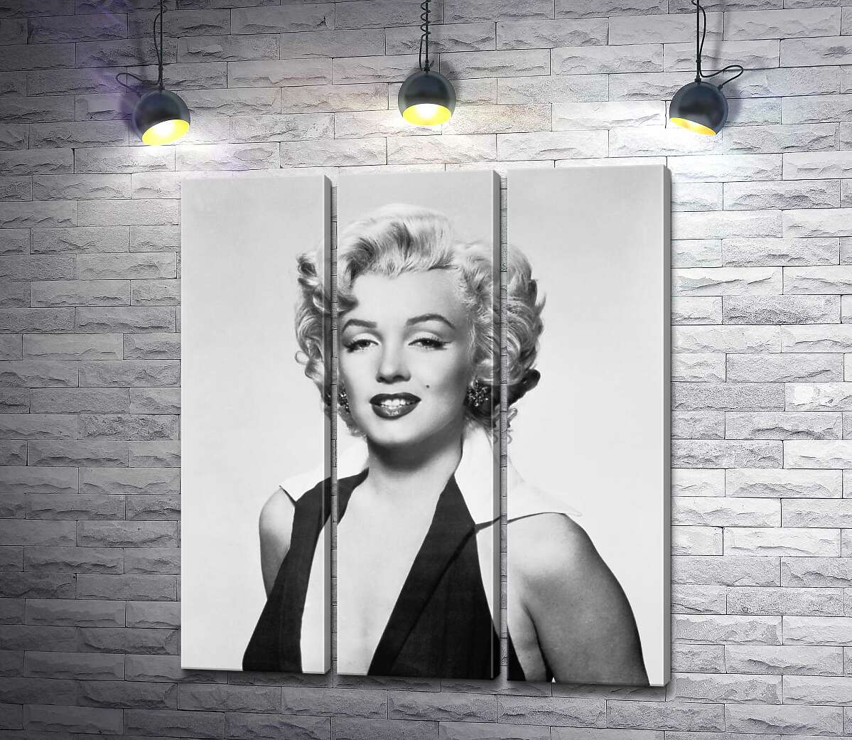 Модульная картина ArtPoster Портрет Мэрилин Монро (Marilyn Monroe) в откровенном платье и черно-белых тонах 132x150 см Модуль №11
Модульная картина ArtPoster Портрет Мэрилин Монро (Marilyn Monroe) в откровенном платье и черно-белых тонах 132x150 см Модуль №11