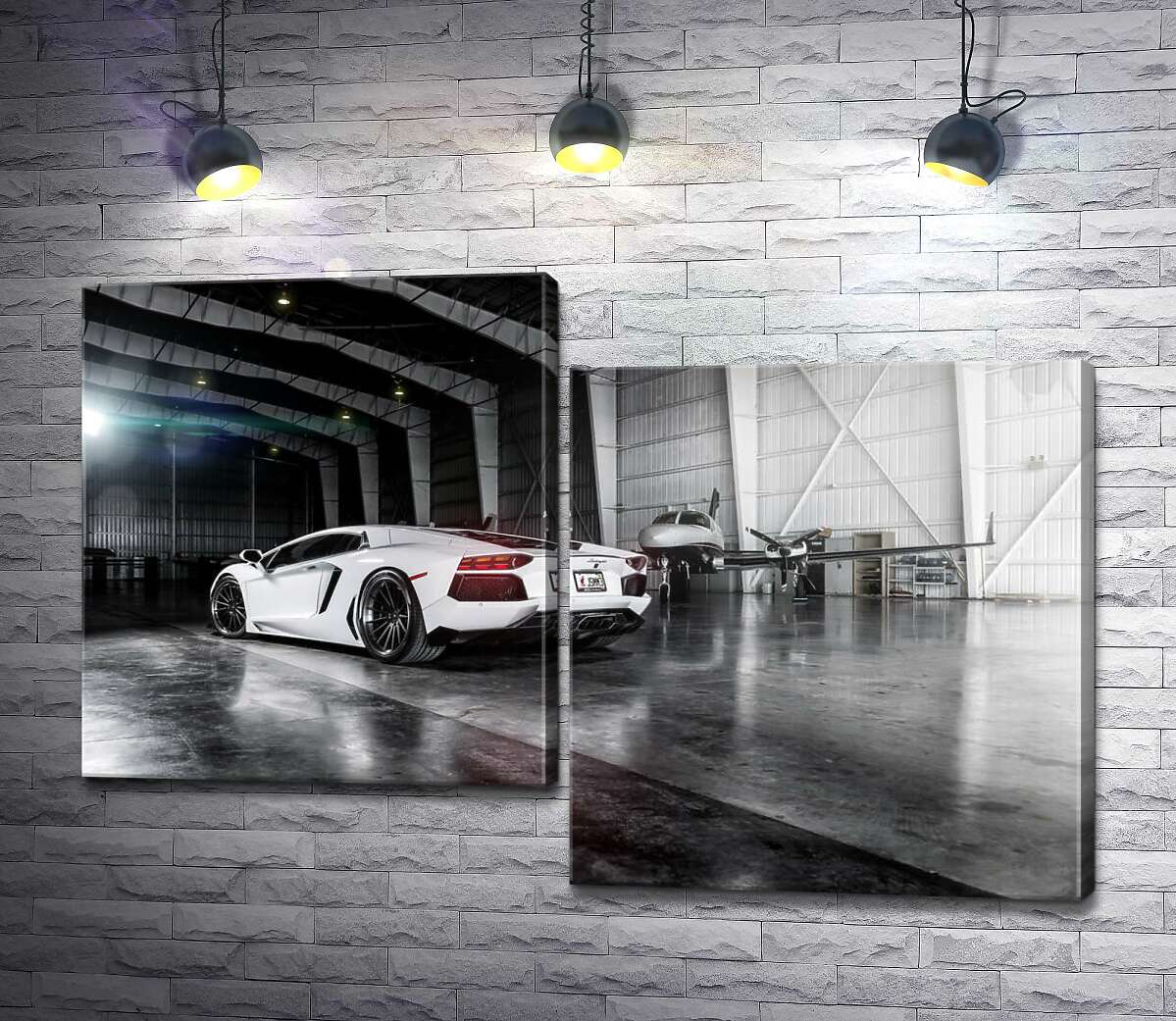 Модульная картина ArtPoster Плавные изгибы сторон в белом автомобиле Ламборгини (Lamborghini Aventador) 130x88 см Модуль №5
Модульная картина ArtPoster Плавные изгибы сторон в белом автомобиле Ламборгини (Lamborghini Aventador) 130x88 см Модуль №5