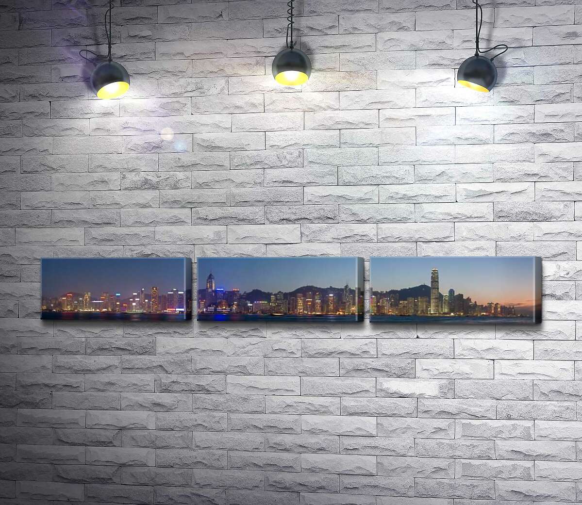 Модульная картина ArtPoster Панорама огней ночного Гонконга 132x21 см Модуль №11
Модульная картина ArtPoster Панорама огней ночного Гонконга 132x21 см Модуль №11
