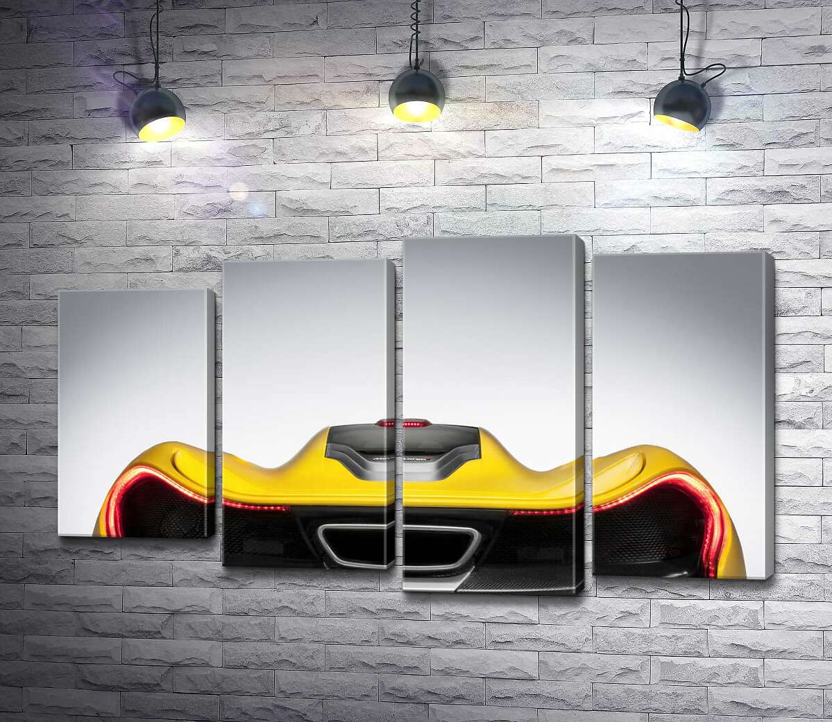 Модульная картина ArtPoster Плавные изгибы бампера суперкара McLaren P1 132x77 см Модуль №21
Модульная картина ArtPoster Плавные изгибы бампера суперкара McLaren P1 132x77 см Модуль №21