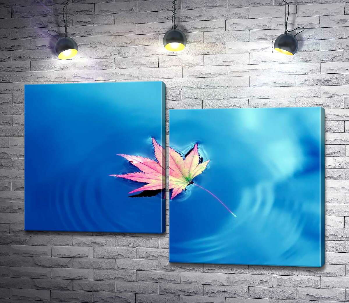 Модульная картина ArtPoster Осенний лист плавает на небесно голубой воде 130x88 см Модуль №5
Модульная картина ArtPoster Осенний лист плавает на небесно голубой воде 130x88 см Модуль №5