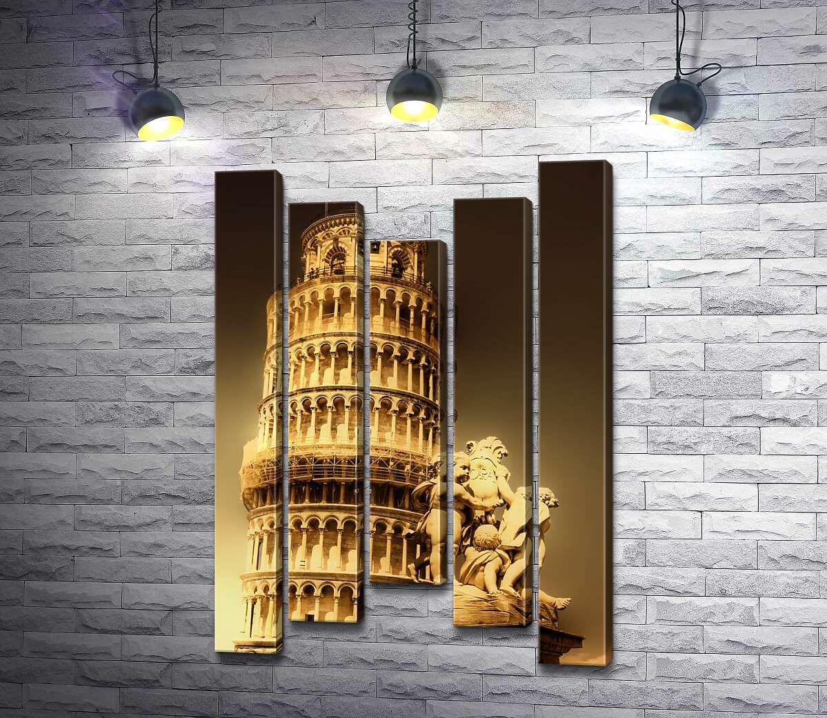 Модульная картина ArtPoster Пизанская башня (Pisa tower) виднеется из-за фонтана Путти (Fontana dei Putti) 100x150 см Модуль №28
Модульная картина ArtPoster Пизанская башня (Pisa tower) виднеется из-за фонтана Путти (Fontana dei Putti) 100x150 см Модуль №28