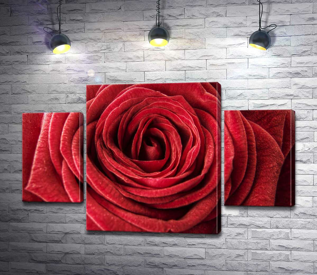 Модульная картина ArtPoster Роскошь шелковистых лепестков красной розы 80x50 см Модуль №7
Модульная картина ArtPoster Роскошь шелковистых лепестков красной розы 80x50 см Модуль №7