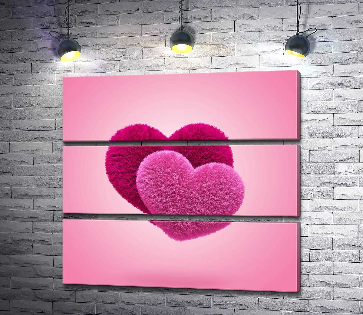Модульная картина ArtPoster Пушистая любовь розовых сердечек 100x93 см Модуль №13
Модульная картина ArtPoster Пушистая любовь розовых сердечек 100x93 см Модуль №13
