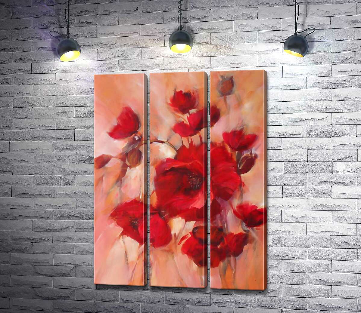 Модульная картина ArtPoster Пышные головки мака наклонились на тонких стеблях 102x140 см Модуль №11
Модульная картина ArtPoster Пышные головки мака наклонились на тонких стеблях 102x140 см Модуль №11