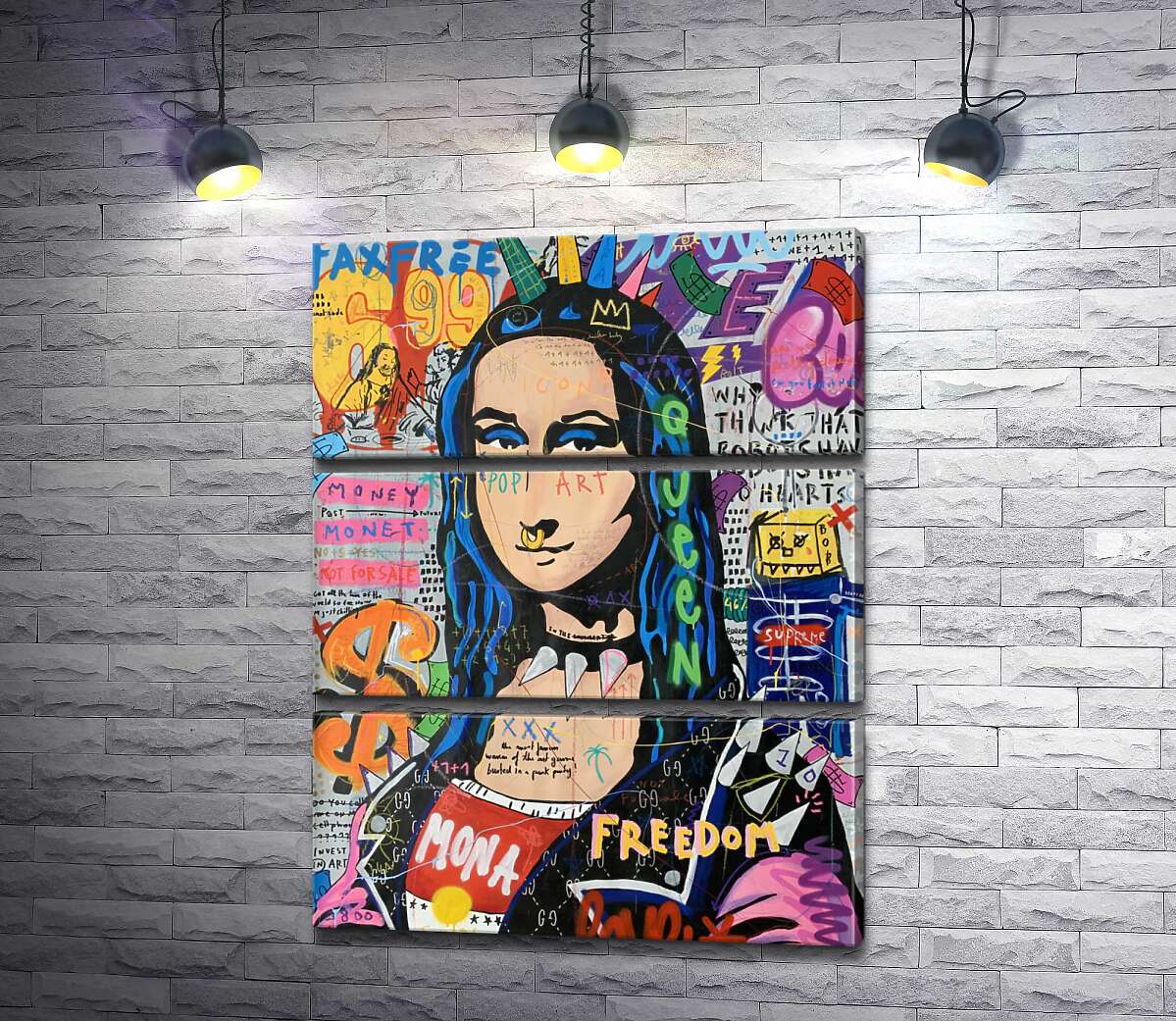 Модульная картина ArtPoster Супреме Мона (Supreme Mona) – Джисбар 130x168 см Модуль №13
Модульная картина ArtPoster Супреме Мона (Supreme Mona) – Джисбар 130x168 см Модуль №13