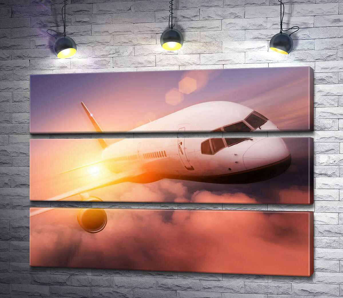 Модульная картина ArtPoster Скоростной полет самолета на заоблачной высоте 100x72 см Модуль №13
Модульная картина ArtPoster Скоростной полет самолета на заоблачной высоте 100x72 см Модуль №13