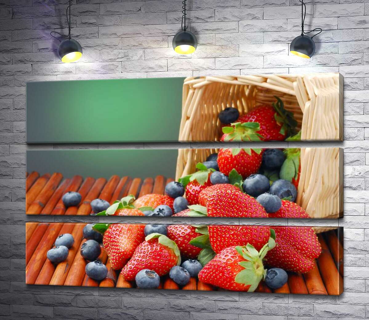Модульная картина ArtPoster Сладкий вкус сочных клубники и черники 100x69 см Модуль №13
Модульная картина ArtPoster Сладкий вкус сочных клубники и черники 100x69 см Модуль №13