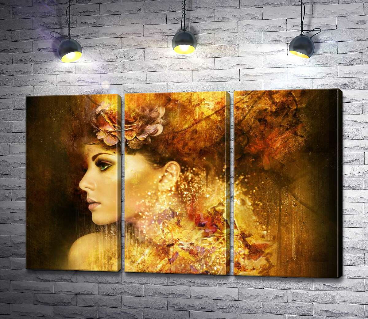 Модульная картина ArtPoster Силуэт девушки, украшенной желтыми цветами 132x84 см Модуль №11
Модульная картина ArtPoster Силуэт девушки, украшенной желтыми цветами 132x84 см Модуль №11