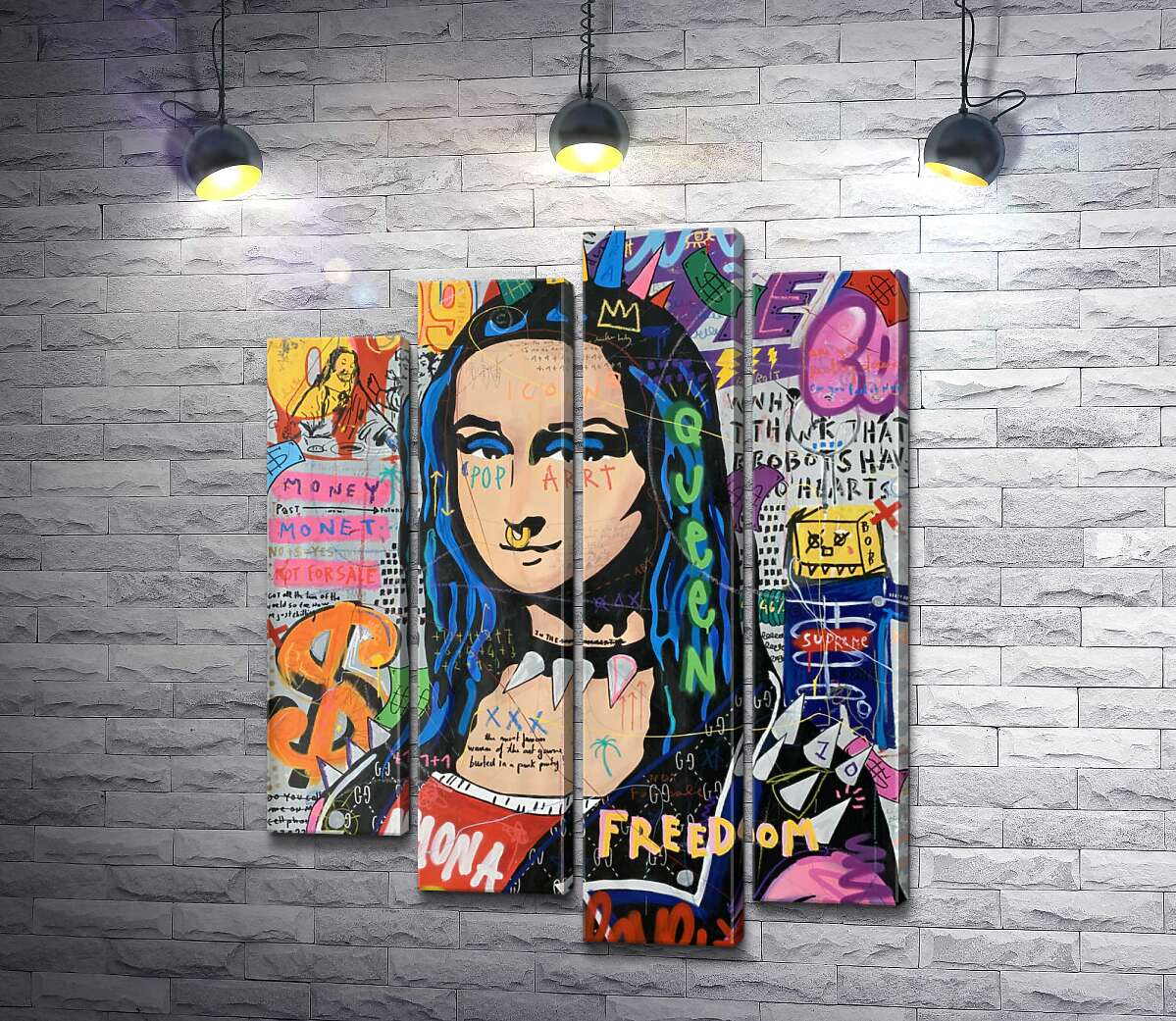 Модульная картина ArtPoster Супреме Мона (Supreme Mona) – Джисбар 132x168 см Модуль №21
Модульная картина ArtPoster Супреме Мона (Supreme Mona) – Джисбар 132x168 см Модуль №21