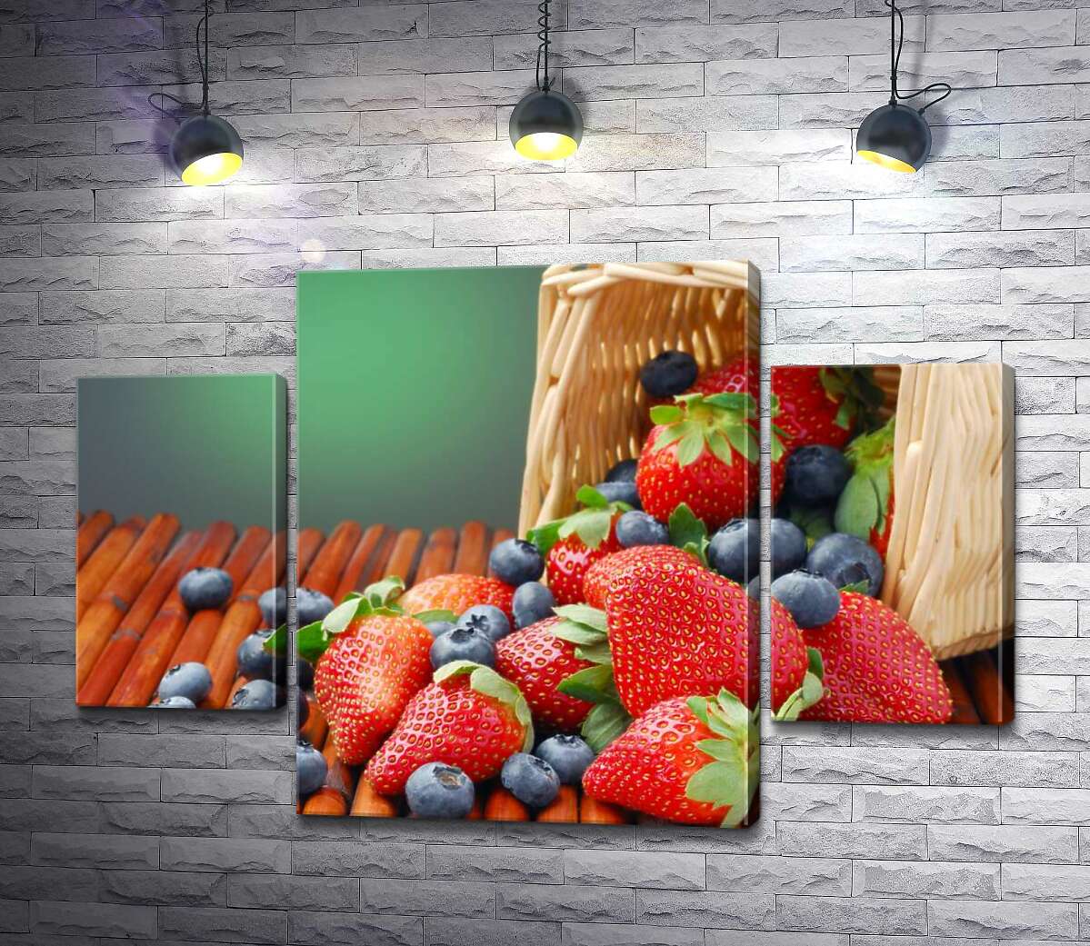 Модульная картина ArtPoster Сладкий вкус сочных клубники и черники 100x69 см Модуль №7
Модульная картина ArtPoster Сладкий вкус сочных клубники и черники 100x69 см Модуль №7