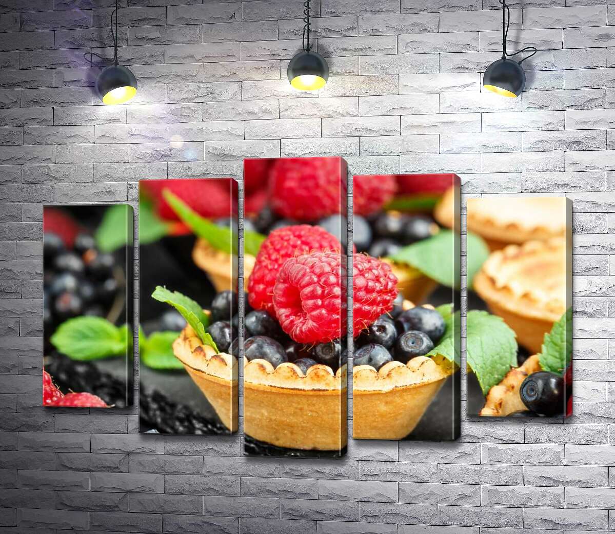 Модульная картина ArtPoster Тарталетки со вкусом лета в ягодных начинках 130x88 см Модуль №26
Модульная картина ArtPoster Тарталетки со вкусом лета в ягодных начинках 130x88 см Модуль №26