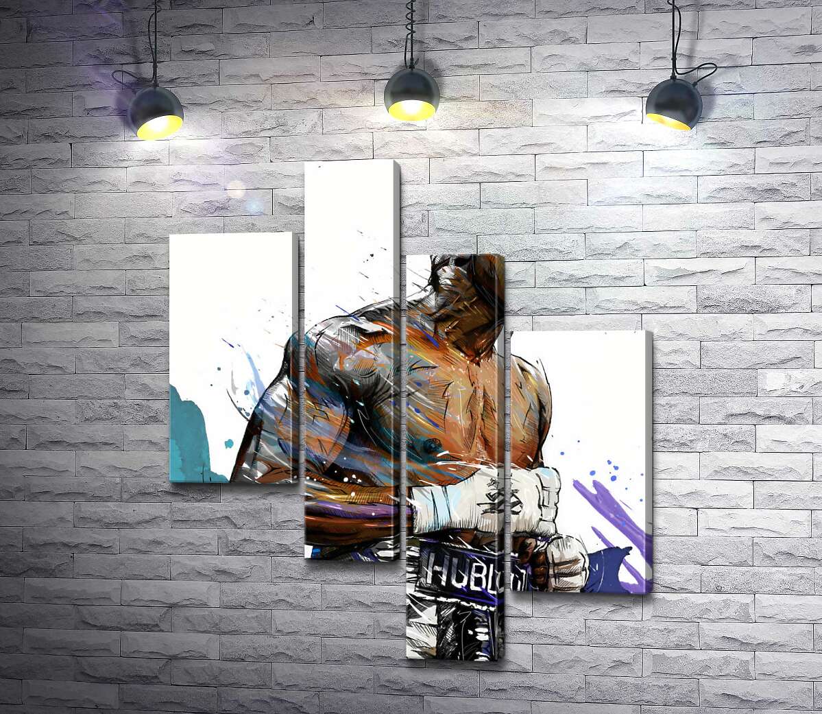 Модульная картина ArtPoster Сильный дух победителя в боксере Флойде Мейвезере (Floyd Mayweather) 100x120 см Модуль №20
Модульная картина ArtPoster Сильный дух победителя в боксере Флойде Мейвезере (Floyd Mayweather) 100x120 см Модуль №20