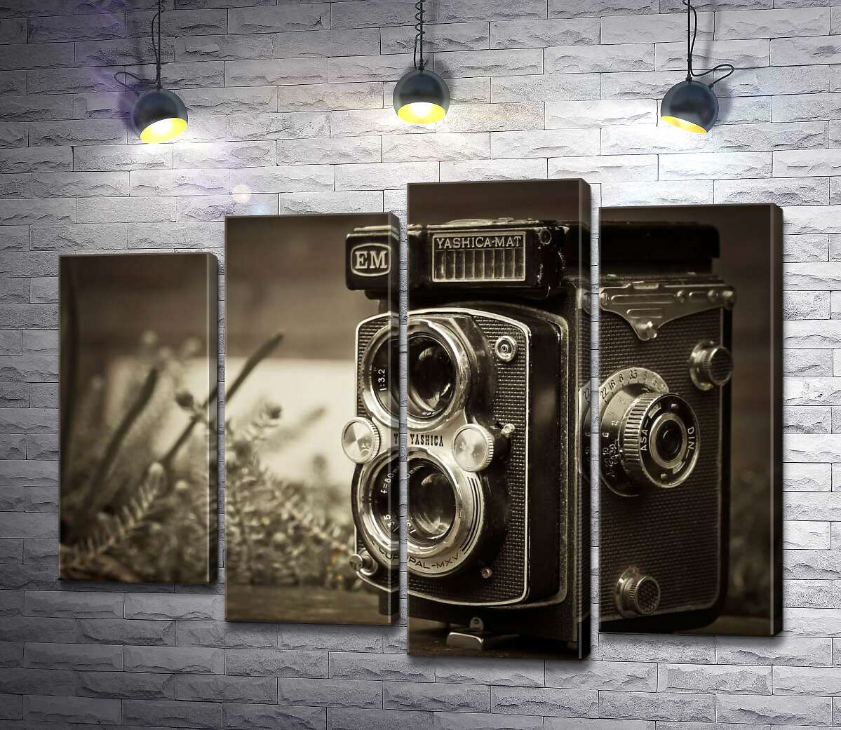Модульная картина ArtPoster Японское чудо 80-х в фотоаппарате Yashica-Mat 132x100 см Модуль №21
Модульная картина ArtPoster Японское чудо 80-х в фотоаппарате Yashica-Mat 132x100 см Модуль №21