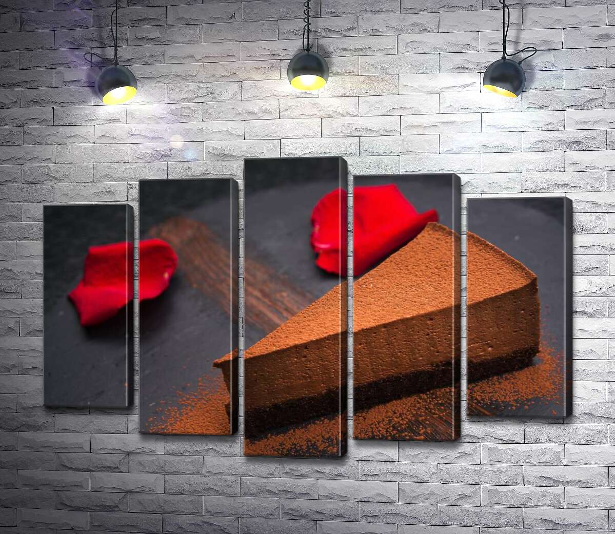 Модульная картина ArtPoster Трюфельный торт с воздушным муссовым слоем 130x88 см Модуль №26
Модульная картина ArtPoster Трюфельный торт с воздушным муссовым слоем 130x88 см Модуль №26