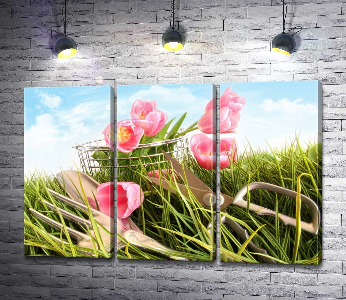 Модульная картина ArtPoster Только срезанные тюльпаны потерялись в траве 60x40 см Модуль №11
Модульная картина ArtPoster Только срезанные тюльпаны потерялись в траве 60x40 см Модуль №11