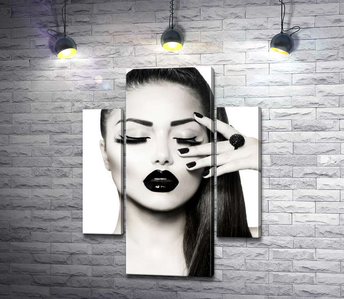 Модульная картина ArtPoster Черно-белая утонченность портрета девушки 100x133 см Модуль №7
Модульная картина ArtPoster Черно-белая утонченность портрета девушки 100x133 см Модуль №7