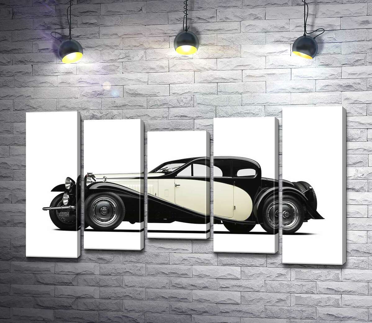 Модульная картина ArtPoster Элегантный французский автомобиль Бугатти (Bugatti Type 46) 130x74 см Модуль №28
Модульная картина ArtPoster Элегантный французский автомобиль Бугатти (Bugatti Type 46) 130x74 см Модуль №28
