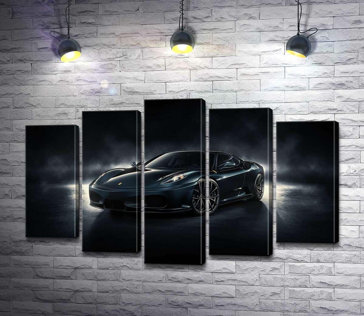 Модульная картина ArtPoster Черное благородство автомобиля Ferrari F430 130x83 см Модуль №26
Модульная картина ArtPoster Черное благородство автомобиля Ferrari F430 130x83 см Модуль №26