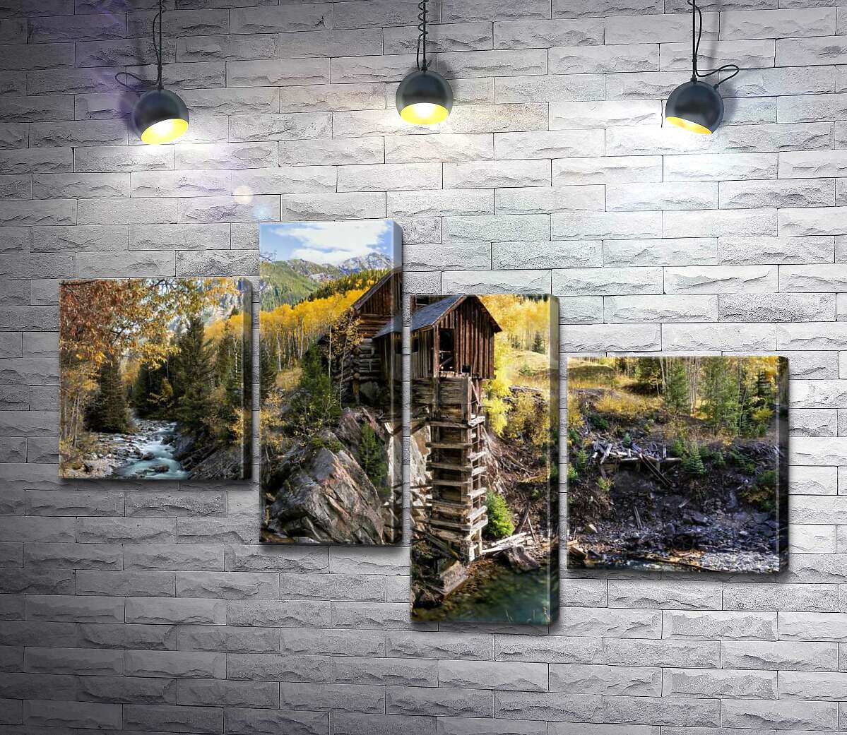 Модульная картина ArtPoster Хрустальная мельница (Crystal Mill) среди осенних гор штата Колорадо 100x65 см Модуль №20
Модульная картина ArtPoster Хрустальная мельница (Crystal Mill) среди осенних гор штата Колорадо 100x65 см Модуль №20