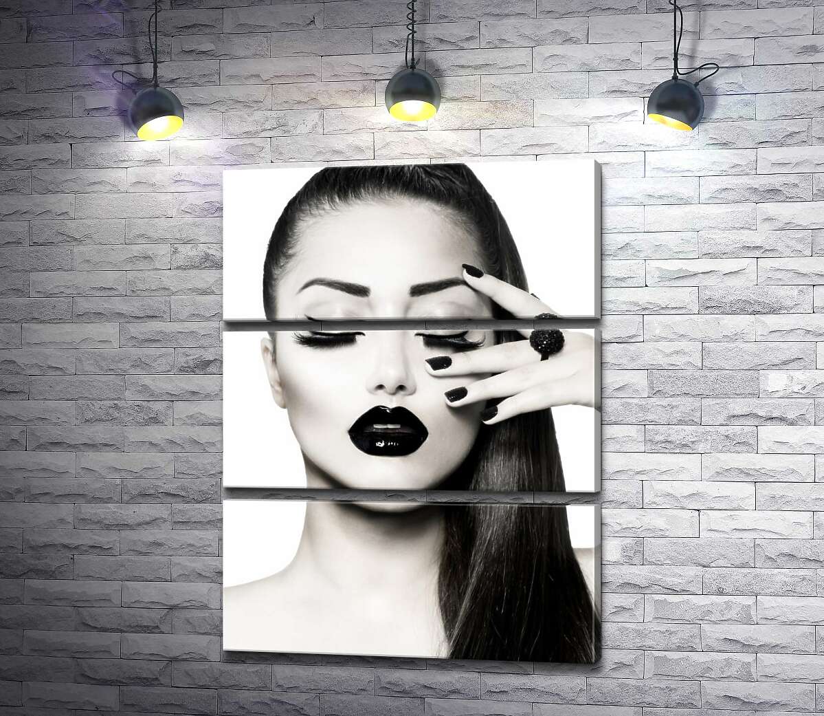 Модульная картина ArtPoster Черно-белая утонченность портрета девушки 100x132 см Модуль №13
Модульная картина ArtPoster Черно-белая утонченность портрета девушки 100x132 см Модуль №13