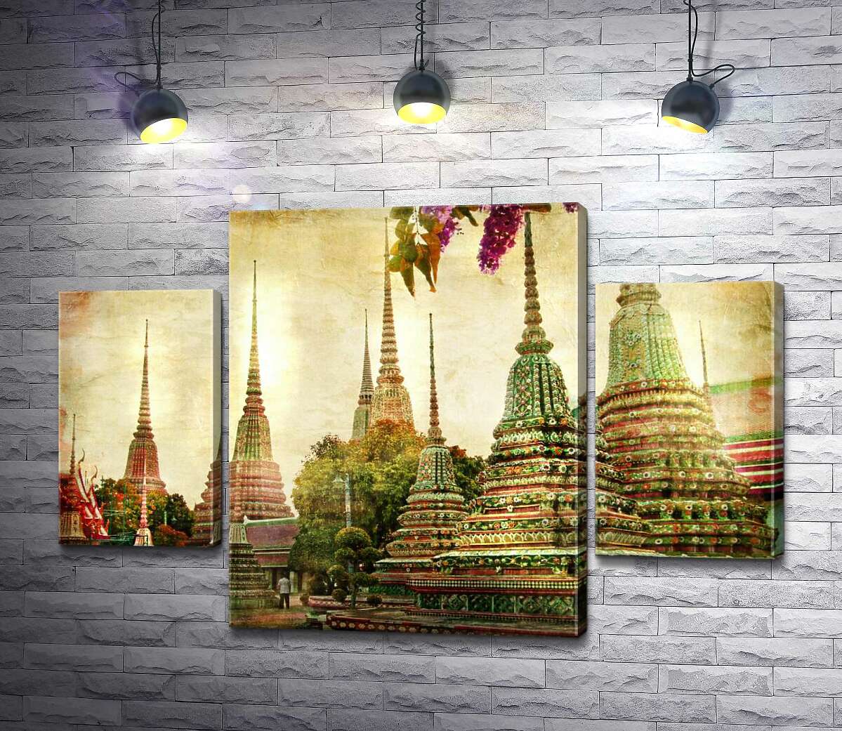 Модульная картина ArtPoster Храмовый комплекс Ват Пхо (Wat Pho) в Бангкоке 80x54 см Модуль №7
Модульная картина ArtPoster Храмовый комплекс Ват Пхо (Wat Pho) в Бангкоке 80x54 см Модуль №7