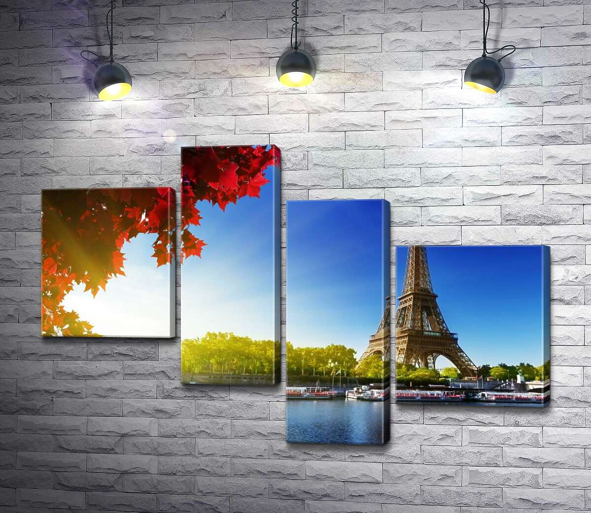Модульная картина ArtPoster Эйфелева башня (Eiffel tower) возвышается за Сеной 130x89 см Модуль №20
Модульная картина ArtPoster Эйфелева башня (Eiffel tower) возвышается за Сеной 130x89 см Модуль №20