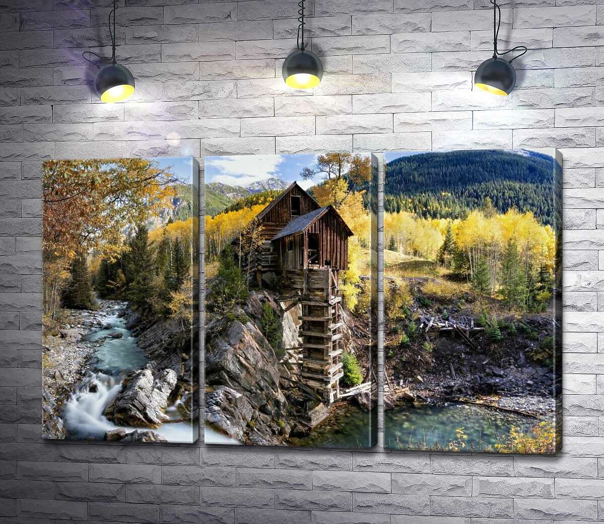 Модульная картина ArtPoster Хрустальная мельница (Crystal Mill) среди осенних гор штата Колорадо 60x38 см Модуль №11
Модульная картина ArtPoster Хрустальная мельница (Crystal Mill) среди осенних гор штата Колорадо 60x38 см Модуль №11