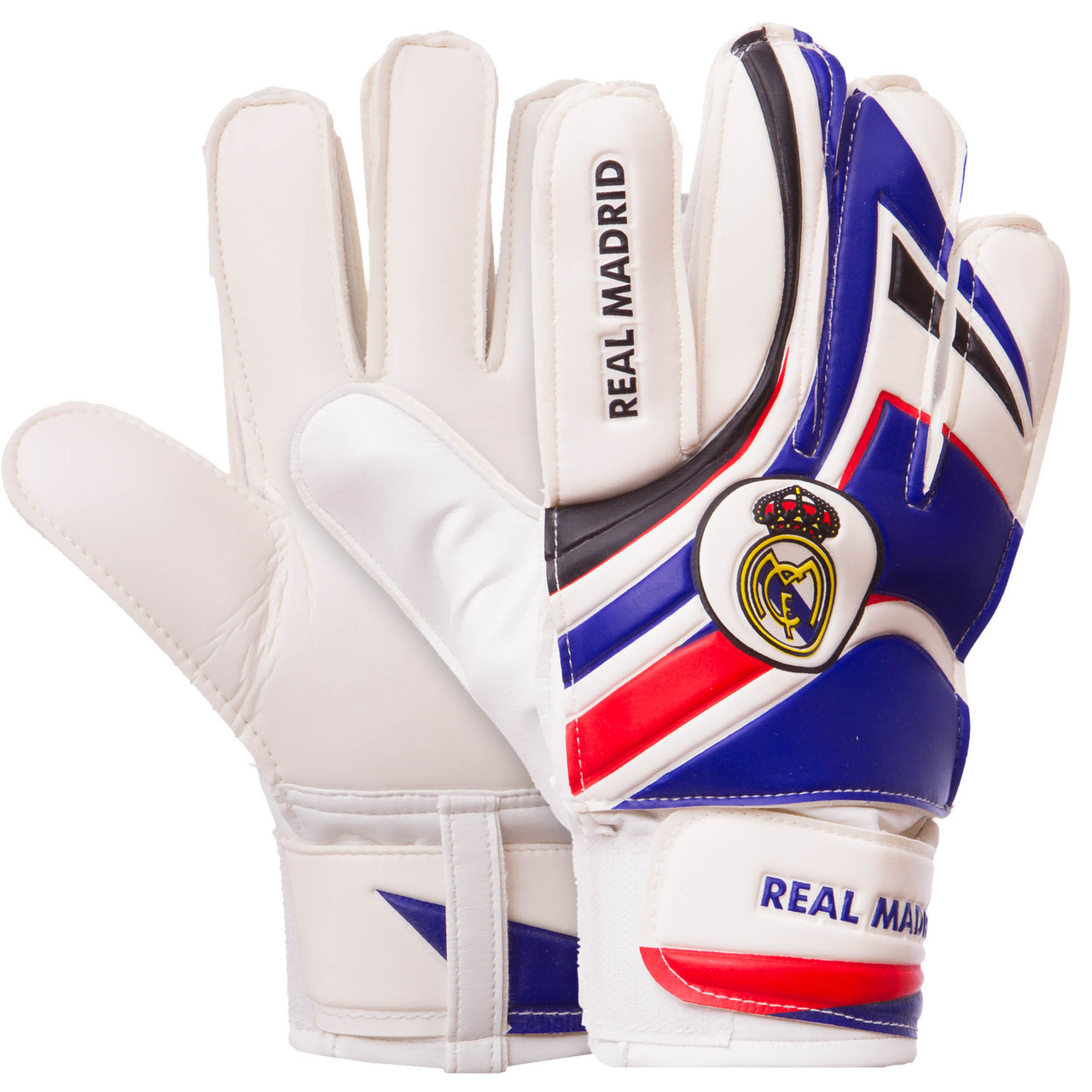 Перчатки вратарские детские Profi Real Madrid Sprinter 0029-07 размер 6 White-Blue-Red
Перчатки вратарские детские Profi Real Madrid Sprinter 0029-07 размер 6 White-Blue-Red