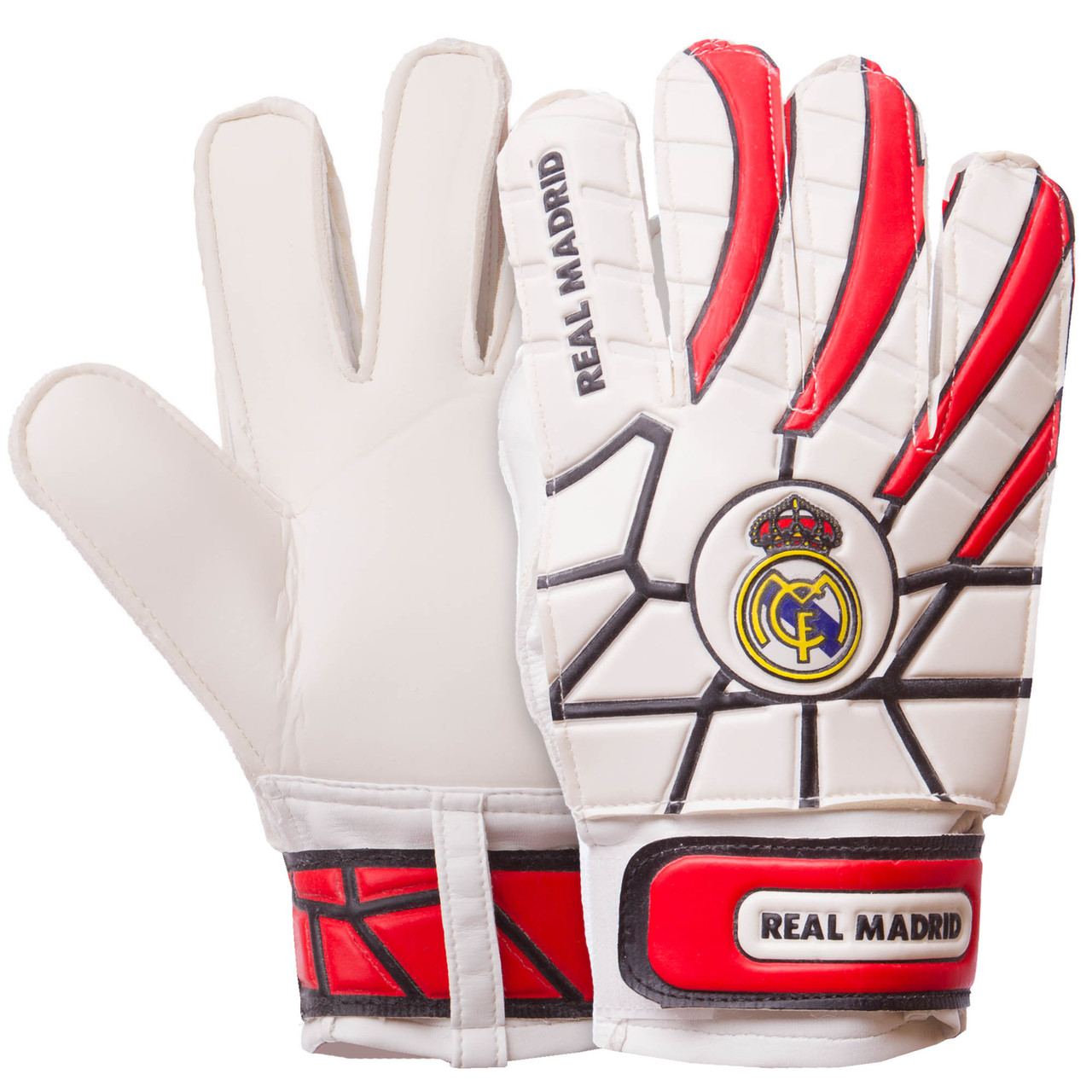 Перчатки вратарские детские Profi Real Madrid Sprinter 0029-04 размер 5 White-Red
Перчатки вратарские детские Profi Real Madrid Sprinter 0029-04 размер 5 White-Red