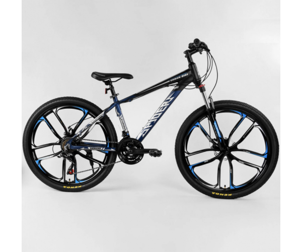 Спортивный велосипед CORSO SPIDER 43797 26", рама алюминиевая, оборудование Shimano 21 скорость, литые диски, Черно-синий
Спортивный велосипед CORSO SPIDER 43797 26", рама алюминиевая, оборудование Shimano 21 скорость, литые диски, Черно-синий