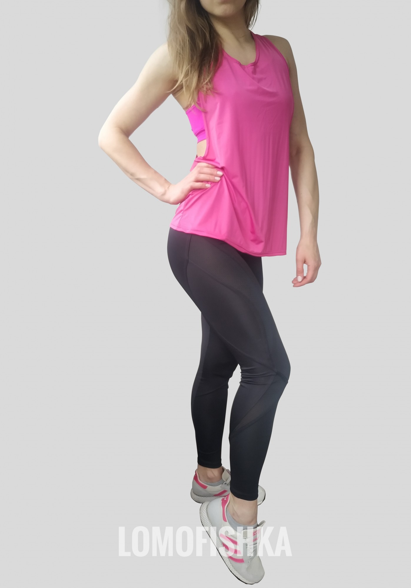 Комплект для фитнеса (лосины+топ+майка) LOMOFIT-Black 27Ч35М37М 42 черно-малиновый с сеткой
Комплект для фитнеса (лосины+топ+майка) LOMOFIT-Black 27Ч35М37М 42 черно-малиновый с сеткой