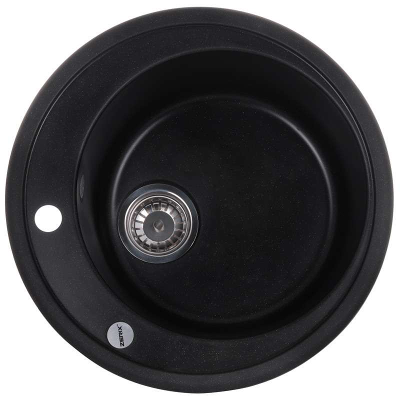 Врезная кухонная мойка из камня Раковина для кухни ZERIX ZS-510R-14 Black metallic + Сифон Гранит Черный металлик (ZX4538)
Врезная кухонная мойка из камня Раковина для кухни ZERIX ZS-510R-14 Black metallic + Сифон Гранит Черный металлик (ZX4538)