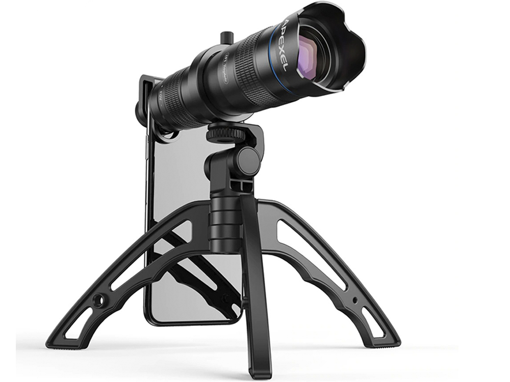 Набор объектив телескоп Apexel APL-28X для телефона с триподом Черный (1010-644-00)
Набор объектив телескоп Apexel APL-28X для телефона с триподом Черный (1010-644-00)