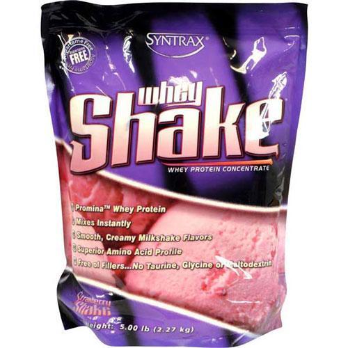 Сывороточный концентрат протеина Syntrax "Whey Shake" Клубничный милкшейк (2270г)
Сывороточный концентрат протеина Syntrax "Whey Shake" Клубничный милкшейк (2270г)