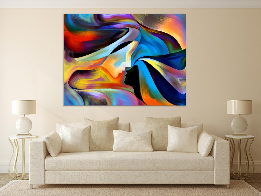 Картина на холсте Абстракция Colors Of Fate Series 90х120 см. 
Картина на холсте Абстракция Colors Of Fate Series 90х120 см.