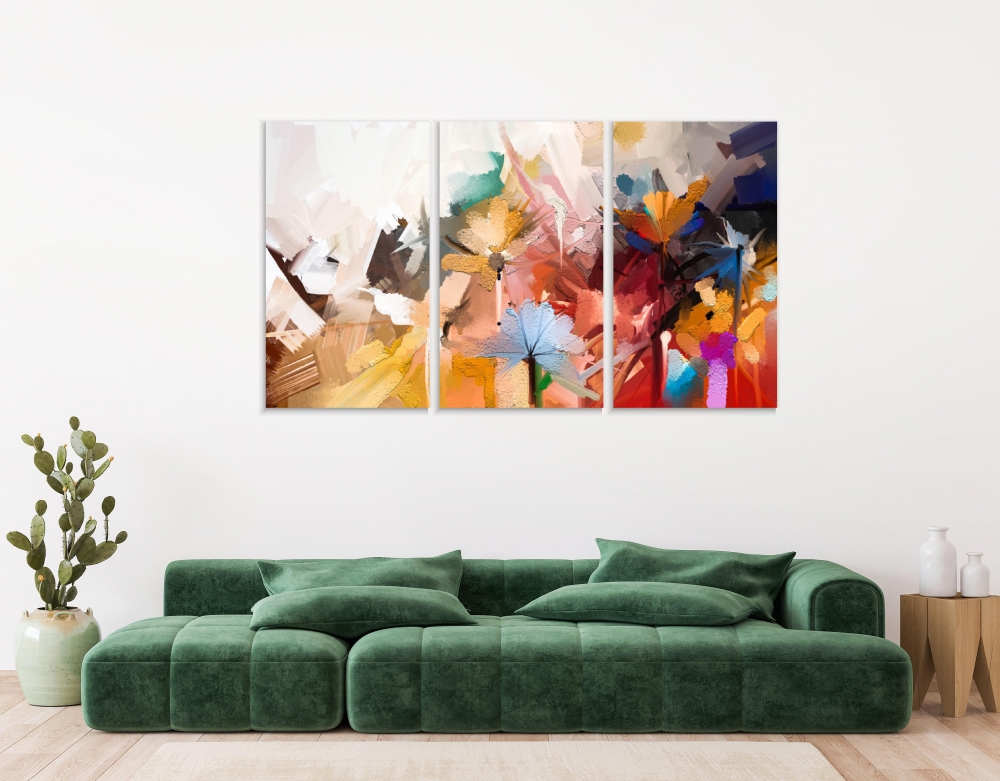 Картина на холсте Модульные Модульная картина Spring Flower 3 картины 45х90 см.
Картина на холсте Модульные Модульная картина Spring Flower 3 картины 45х90 см.
