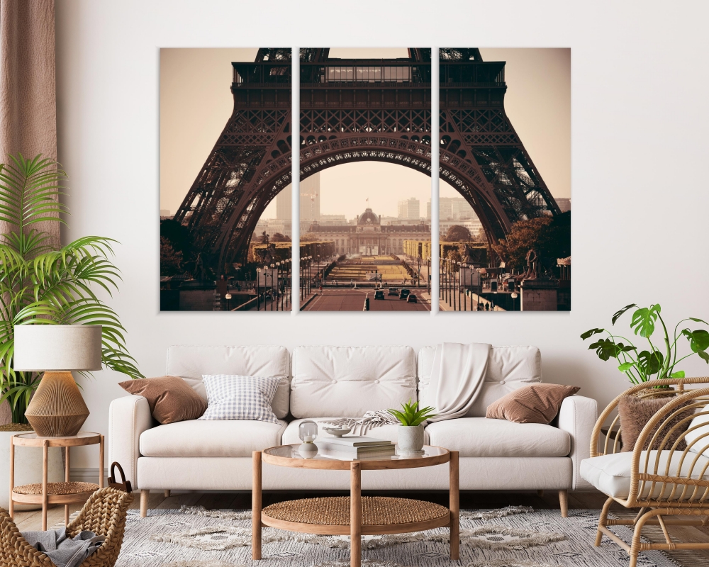 Картина на холсте Модульные Модульная картина Eiffel Tower Closeup 3 картины 45х90 см.
Картина на холсте Модульные Модульная картина Eiffel Tower Closeup 3 картины 45х90 см.