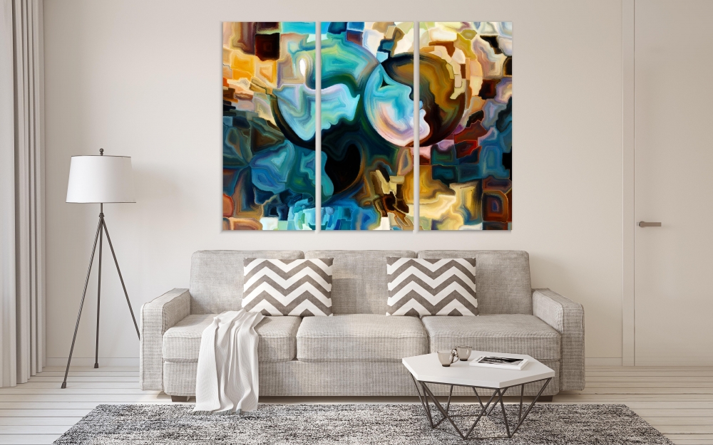 Картина на холсте Модульные Модульная картина Colors Of The Mind Series 3 картины 70х140 см.
Картина на холсте Модульные Модульная картина Colors Of The Mind Series 3 картины 70х140 см.